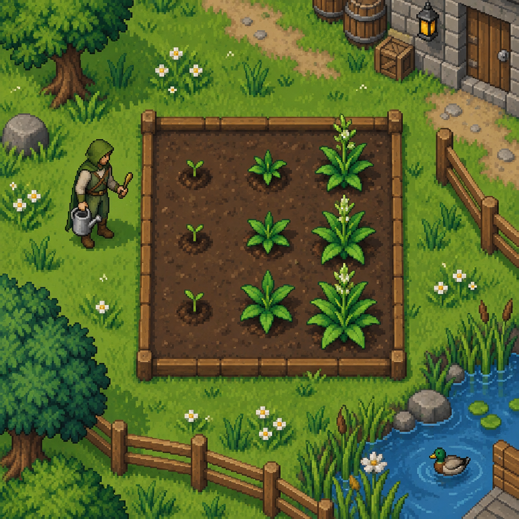 Herb Run Farming Patch