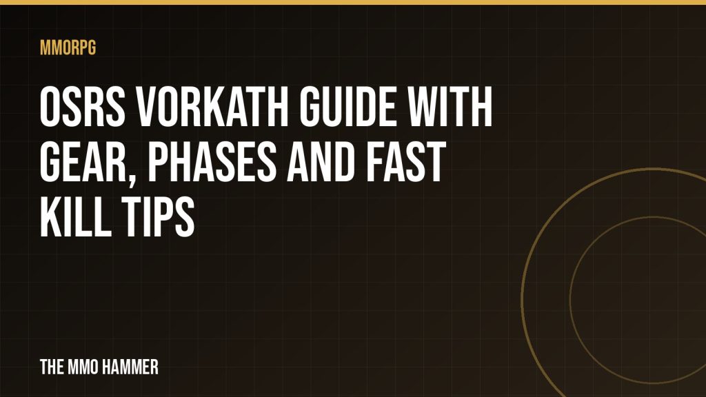 OSRS Vorkath Guide With Gear, Phases and Fast Kill Tips